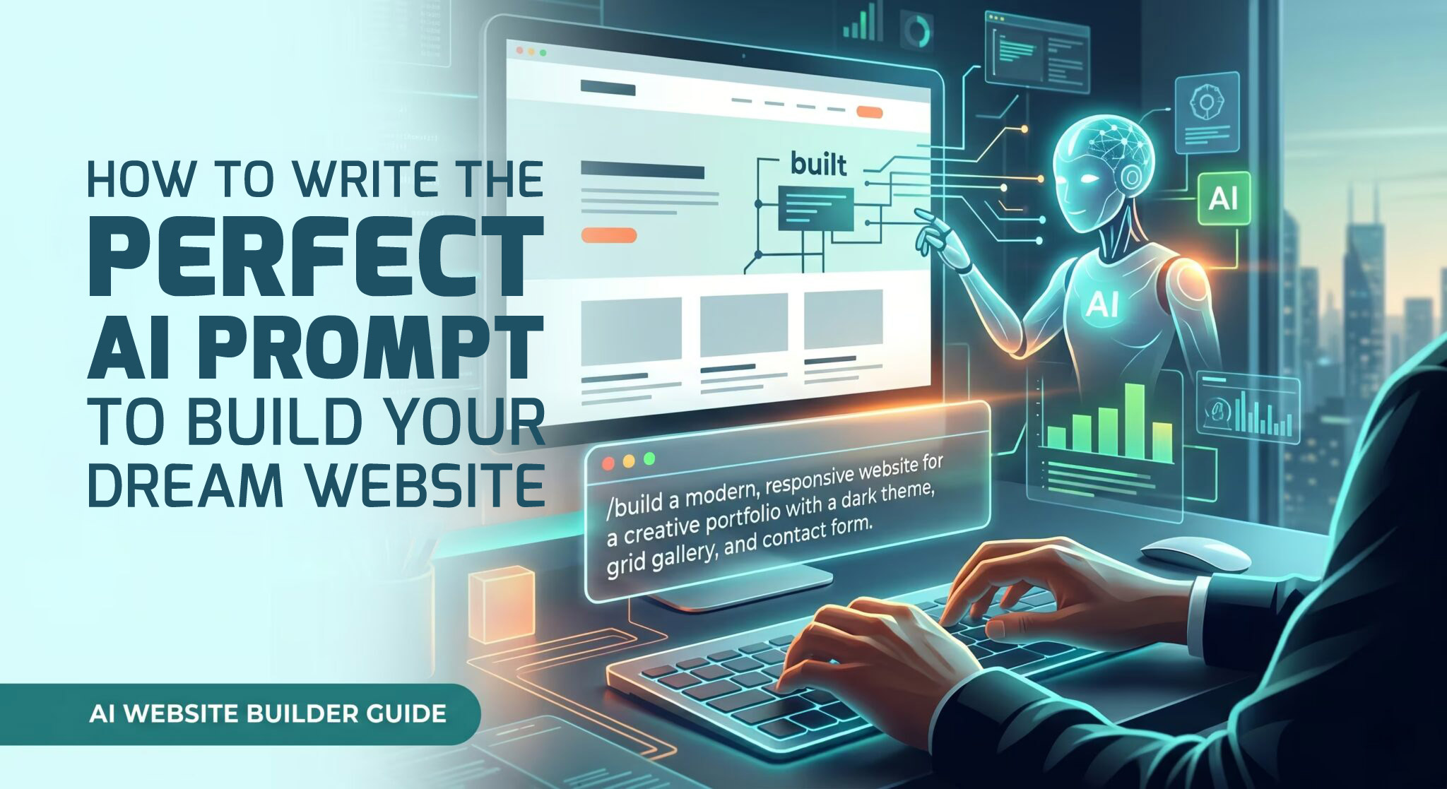 How to Write the Perfect AI Prompt to Build Your Dream Brochure or E-commerce Website