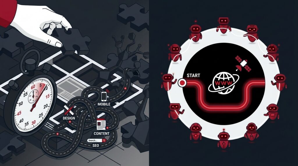 Agentic vs Template Website Builders: Who Actually Wins?